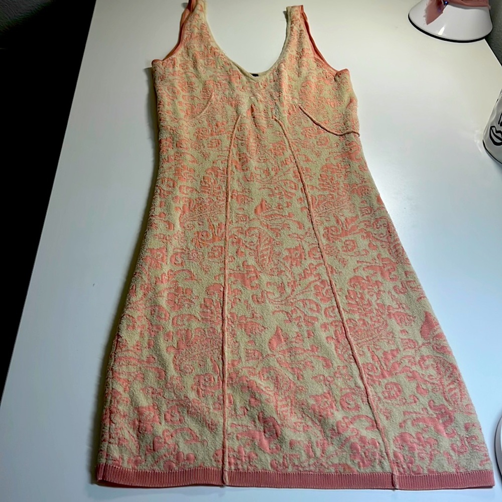 Free People Small Mini Stretchy Knit Dress